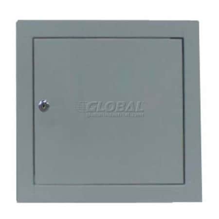 Activar Construction Products Group Multi Purpose Metal Access Panel, Key Lock, White, 18inW x 18inH TM-1818LW